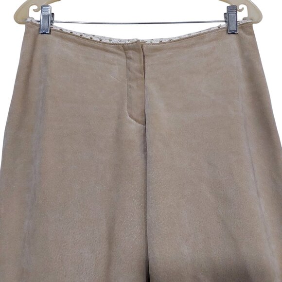 Vintage Wilson's Suede Crochet Boho Jacket & Mid-Rise Pants Matching Set - XL/10 - Picture 10 of 16